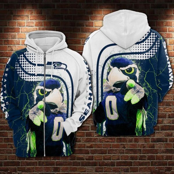 Seattle Seahawks 3D Hoodie Printed For Awesome Fans