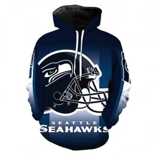 Seattle Seahawks 3D Hoodie Printed For Sale