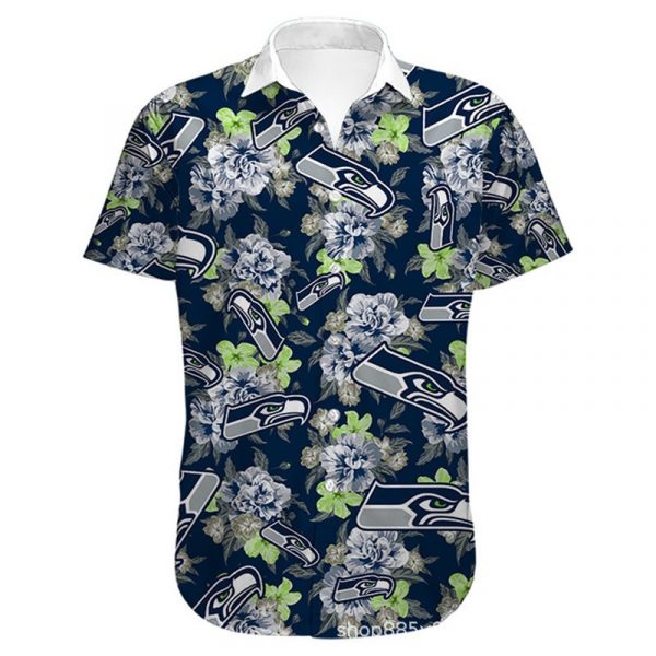 Seattle Seahawks Hawaiian Aloha Shirt For Hot Fans