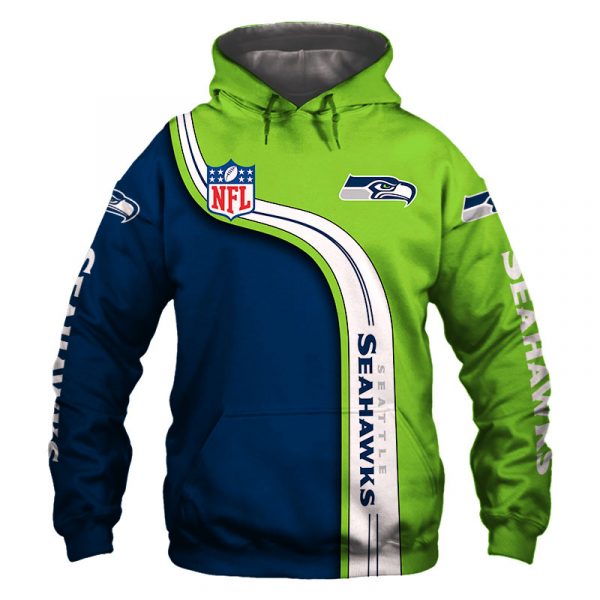 Great Seattle Seahawks 3D Printed Hoodie For Hot Fans