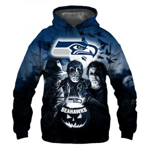 Great Seattle Seahawks 3D Printed Hoodie For Awesome Fans