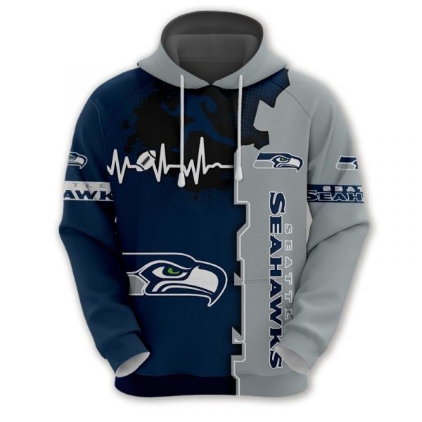 Best Seattle Seahawks 3D Hoodie Printed For Cool Fans