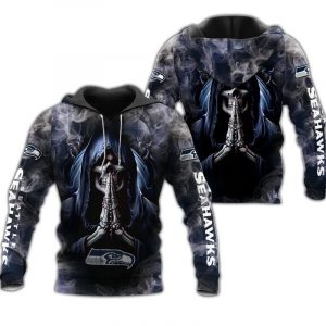 Best Seattle Seahawks 3D Printed Hooded Pocket Pullover Hoodie Limited Edition Gift