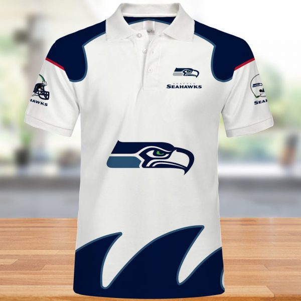Seattle Seahawks Polo Shirts Summer gift for fans