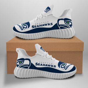 Seattle Seahawks Yeezy Boost 350 V2 Sneaker Shoes Men Women For Sale