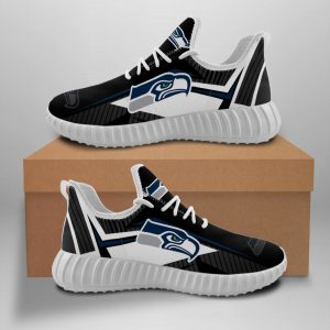 Seattle Seahawks Yeezy Boost 350 V2 Sneaker Shoes Men Women For Awesome Fans