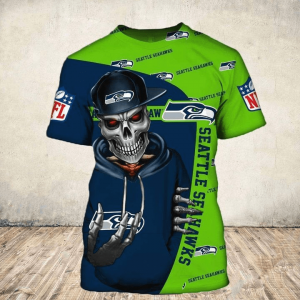 Seattle Seahawks T-shirt Cute Death gift for men