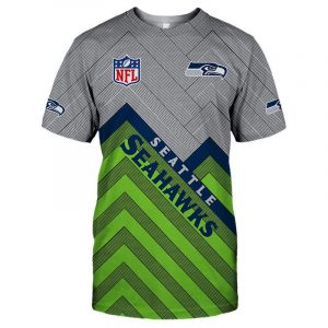 Seattle Seahawks T-shirt Short Sleeve custom cheap gift for fans