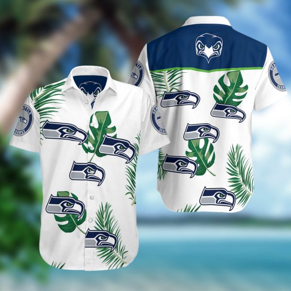 Seattle Seahawks Limited Edition Hawaiian New Design